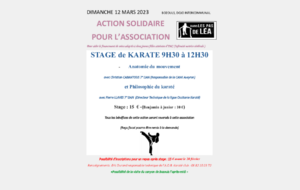 Action solidaire à Bozouls dimanche 12 mars de 9h30 à 12h30